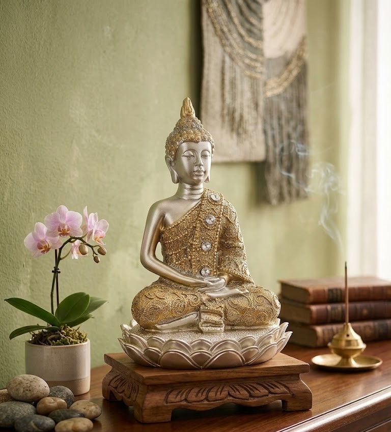 DECORATIVE GAWTAM BUDDHA-1 PC